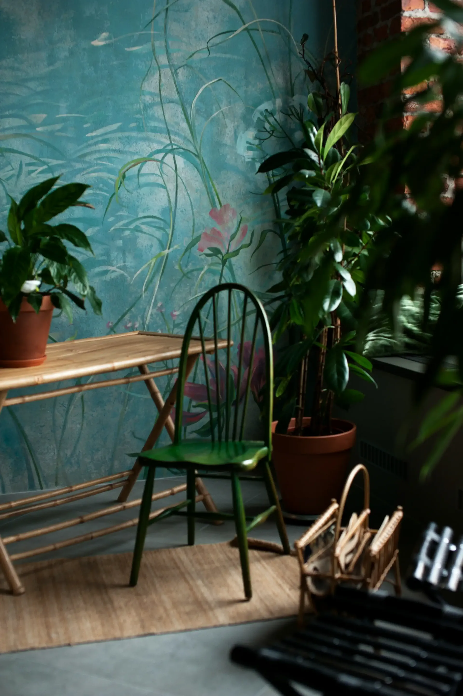 Wallpaper feature wall